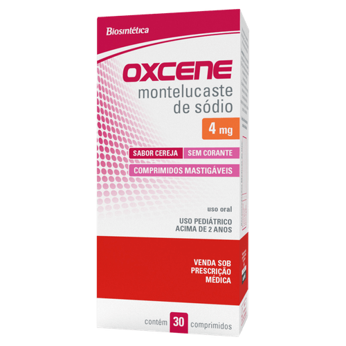 Oxcene 4mg - 30 comprimidos