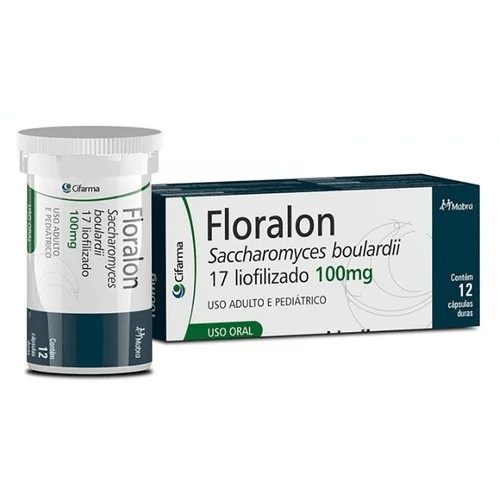 Floralon 100mg Cifarma - 12 Cápsulas Duras