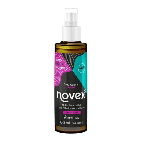 Óleo Capilar Novex Santo Black Poderoso - 100ml