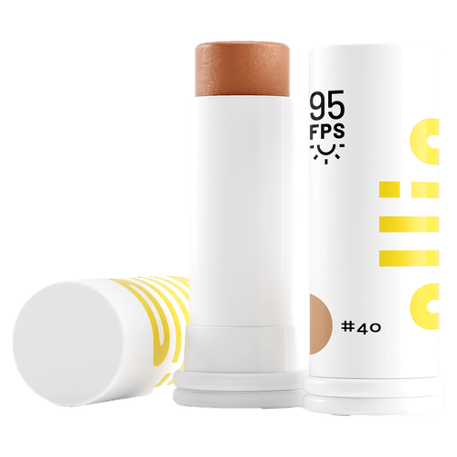 Protetor Solar Bastão com Cor 40 FPS 95 FP UVA 40 Ollie15g