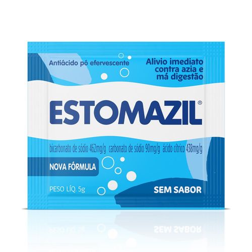 Antiácido Estomazil Pó Efervescente Sem Sabor 5 g