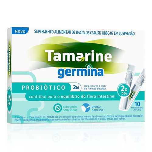 Tamarine Germina Probiótico 2bi - 10 frascos 5ml (cada)