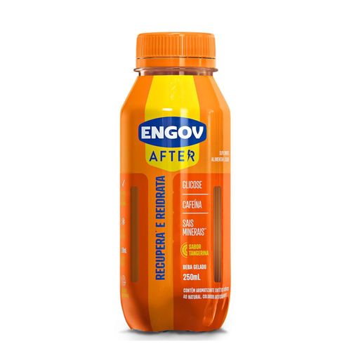 Suplemento Alimentar Líquido Tangerina Engov After Frasco 250ml