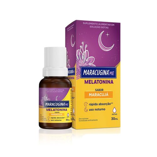 Suplemento Melatonina Maracugina 0,21mg Gotas 30ml