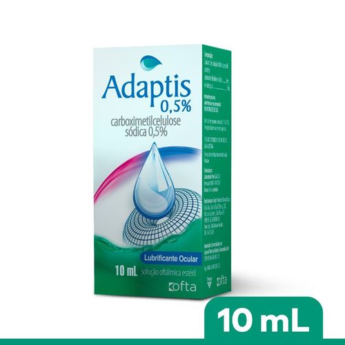 Colírio Adaptis 0,5% - 10ml