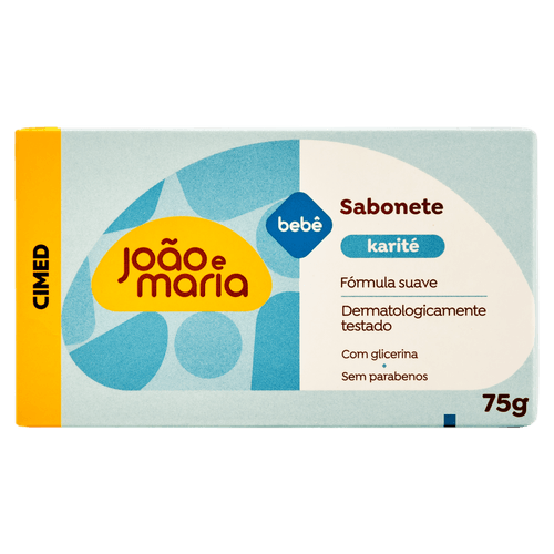 Sabonete em Barra Karité com Glicerina João e Maria - 75g