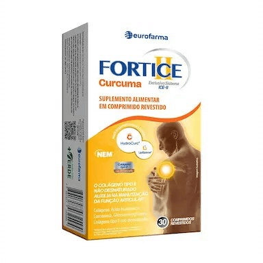 Suplemento Alimentar Fortice Curcuma Eurofarma - 30 Comprimidos