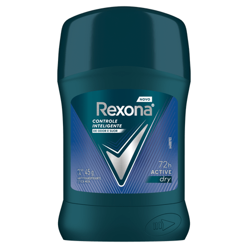 Antitranspirante Stick 72h Rexona Active Dry Men -45g