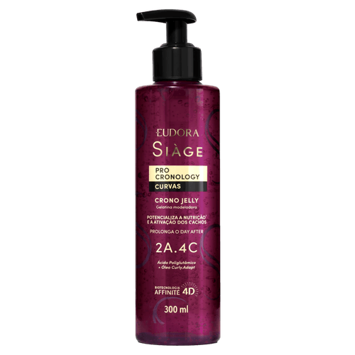 Gelatina Modeladora Eudora Siàge Pro Cronology Curvas - 300ml