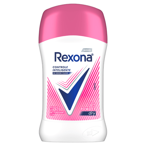 Antitranspirante Stick 72h Rexona Powder Dry - 45g