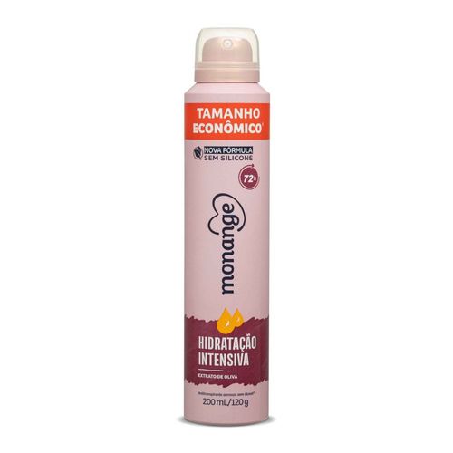 Desodorante Aerossol Antitranspirante Monange Hidratação Intensiva 200ml