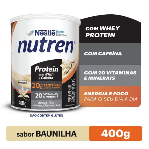 Suplemento Alimentar Nutren Protein Baunilha 400g