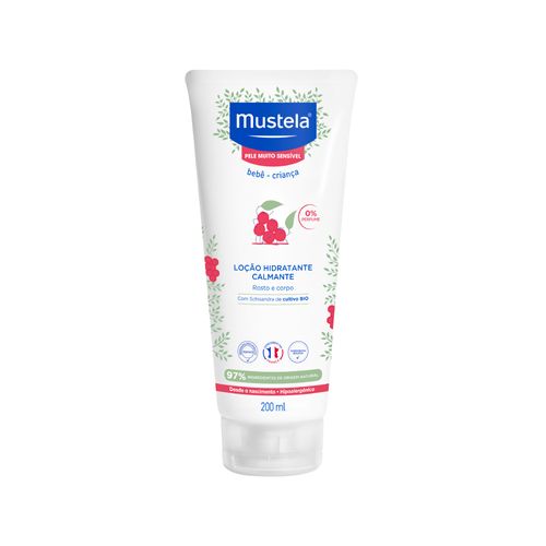 Creme Hidratante Calmante Mustela Pele Muito Sensível - 200ml