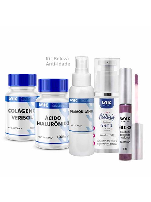 Kit Beleza Facial Anti-idade