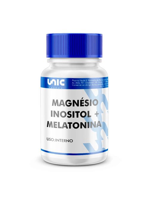 Magnésio  Inositol + Melatonina 30cáps