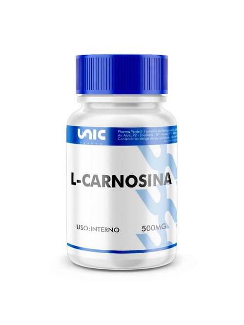 L- Carnosina 500mg - 30cáps