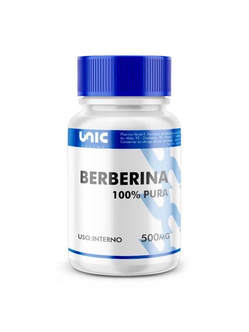 Berberina 500Mg 60 Cápsulas 500Mg - 30 Cápsulas