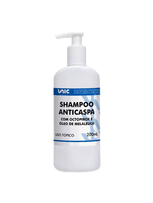 Shampoo Anticaspa com Octopirox e Óleo de Melaleuca 200ml