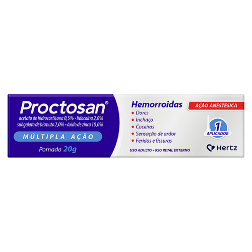 Proctosan Pomada 20g - 1 Unidade