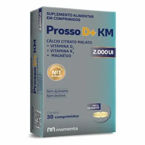 Prosso D+ KM 2000UI 30 comprimidos