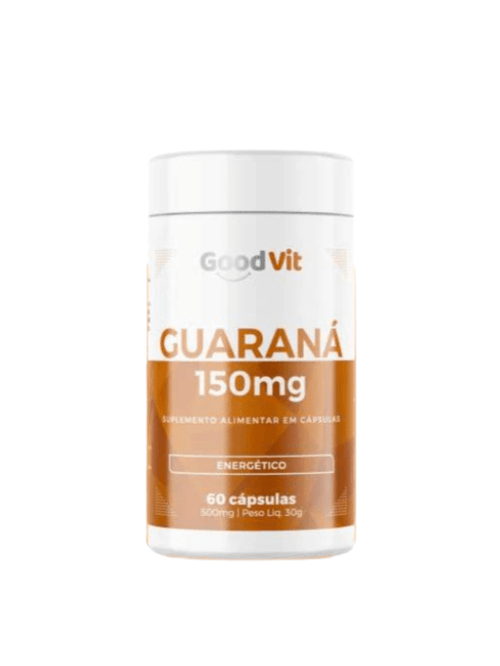 Guaraná 150mg com 60 Cápsulas Good Vit