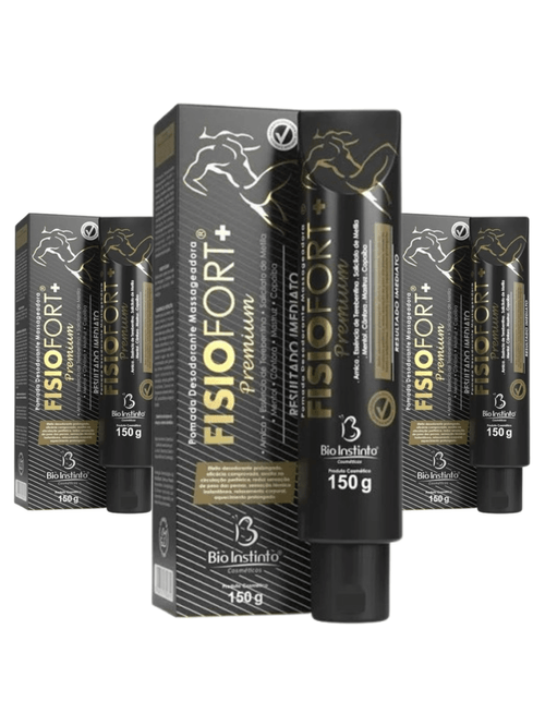 Kit com 3 Fisiofort + Premium 150G - Bio Instinto