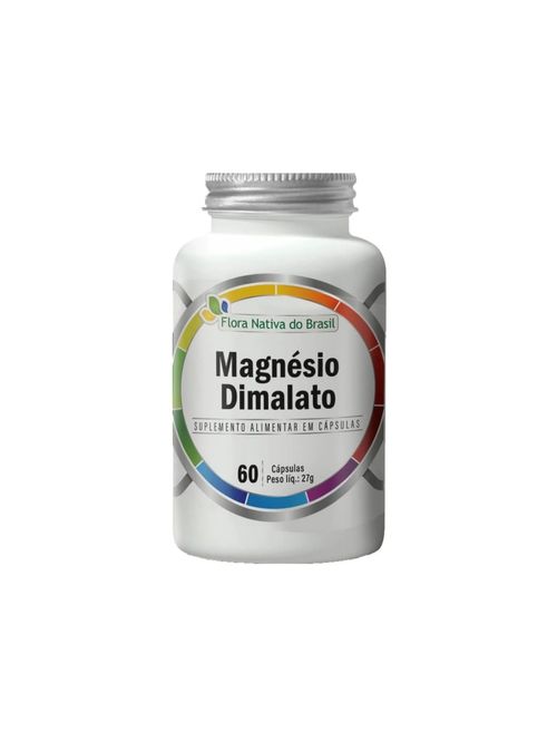 Magnésio Dimalato 60 Cápsulas - Flora nativa