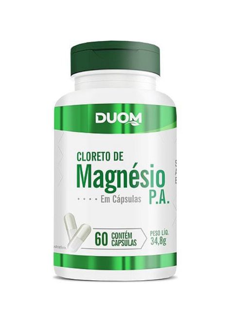 Cloreto de Magnésio P.A 60 Cápsulas - Duom