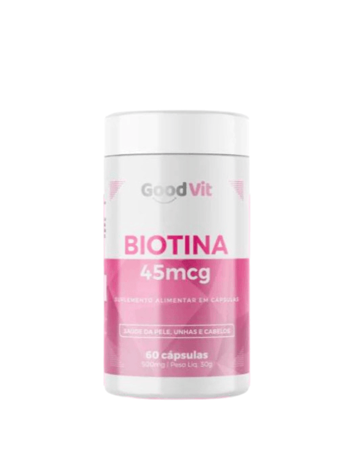 Biotina 45mcg com 60 Cápsulas - Good Vit