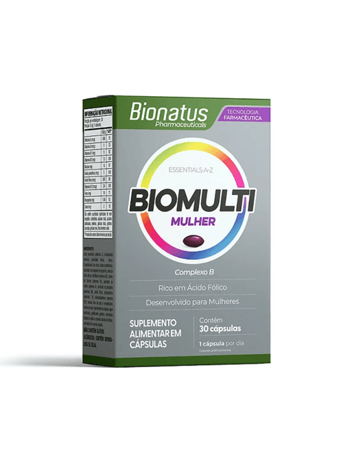 Biomulti Mulher com 30 Cápsulas - Bionatus