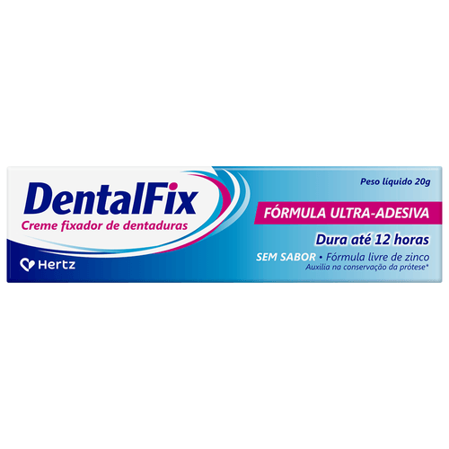 Creme Fixador Sem Sabor 20g Dentalfix