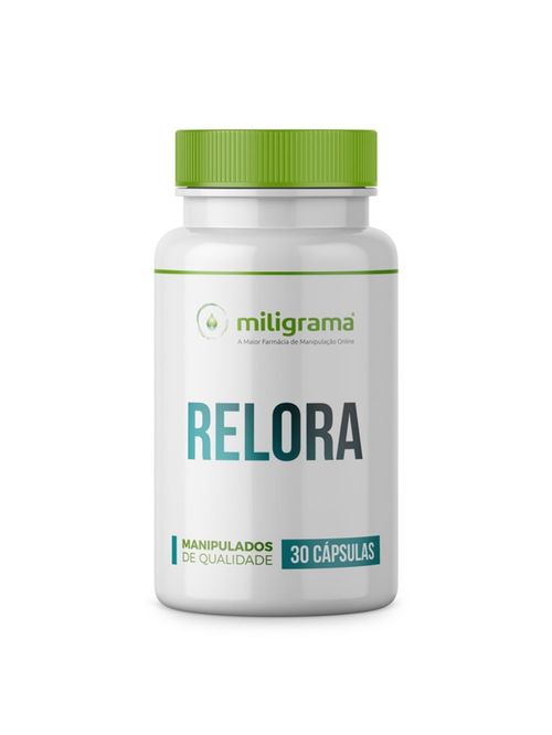 Relora 250mg Controla a ansiedade 30 Cápsulas