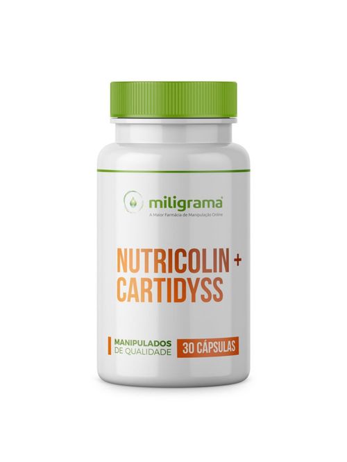 Nutricolin 100mg + Cartidyss 200mg 30 Cápsulas
