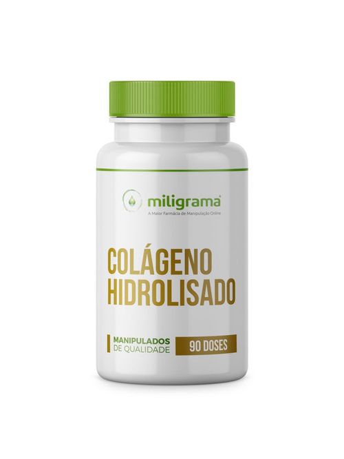 Colágeno Hidrolisado 500mg 90 Doses