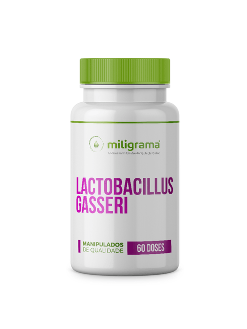 Miligrama Lactobacillus Gasseri Suplemento Probiótico 60 Doses