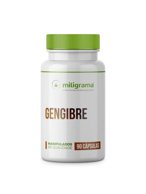 Gengibre 400mg 90 Cápsulas