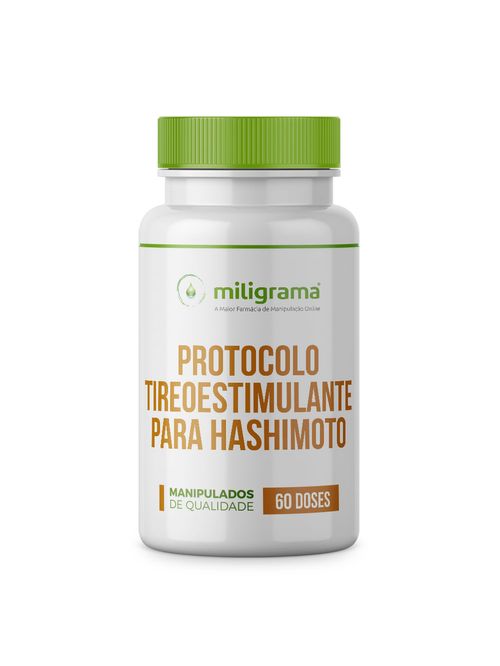 Protocolo tireoestimulante para Hashimoto - Fórmula 1 60 doses