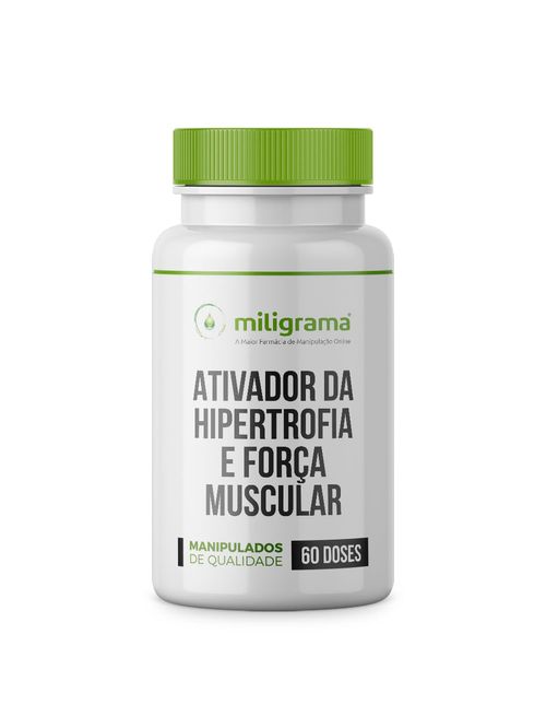 Ativador da hipertrofia e força muscular 60 doses