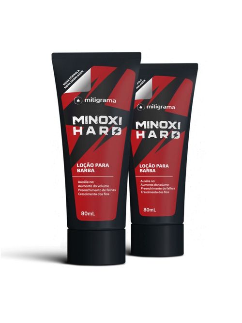 Kit Promocional 2 Minoxihard® Loção Barba 80ml