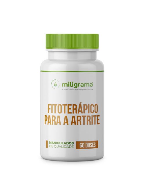 Fitoterápico para artrite 60 doses