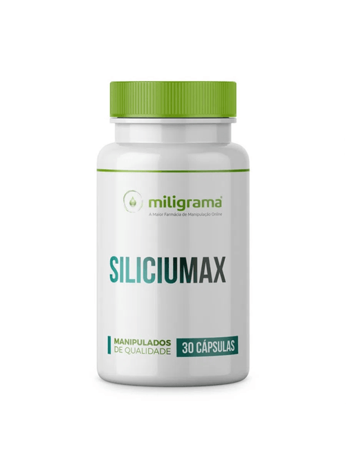 SiliciuMax 300mg com Selo de Autenticidade 30 Cápsulas