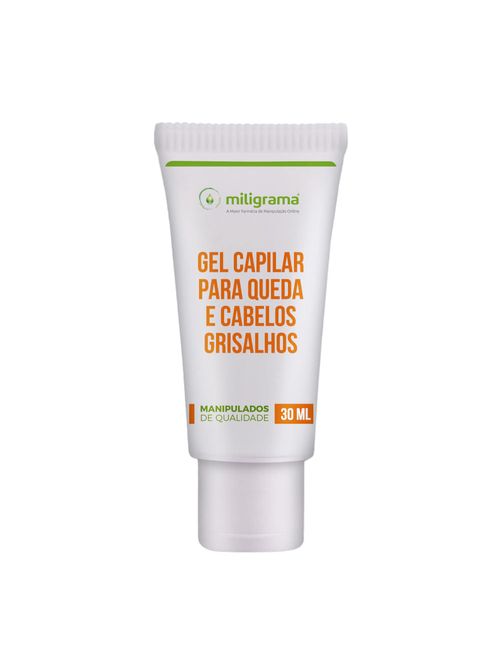 Gel capilar para queda e cabelos grisalhos 30g