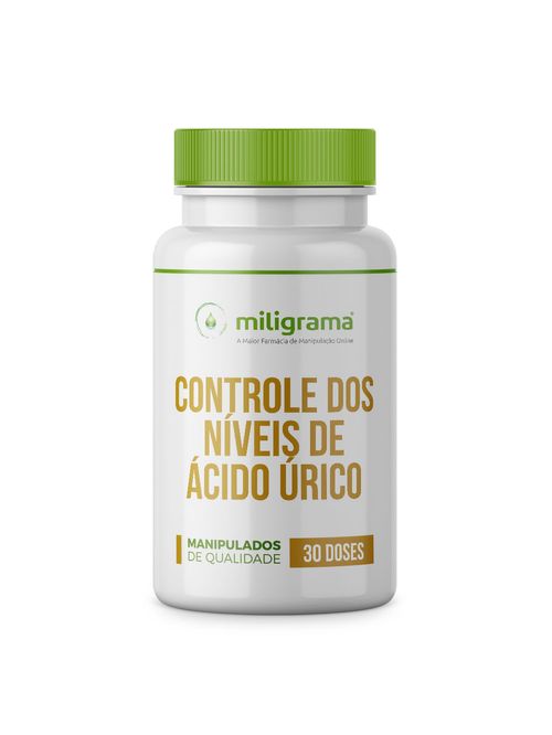 Controle dos níveis de ácido úrico 30 doses