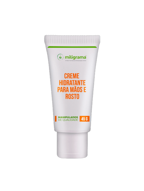 Creme hidratante para mãos e rosto 45g