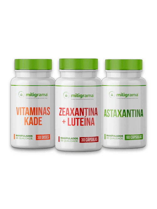 Suplementos para visão saudável