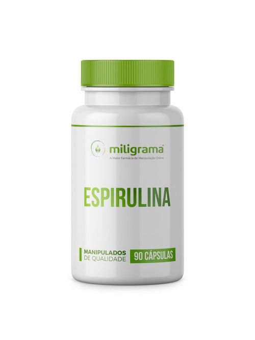 Espirulina 500mg 90 Cápsulas