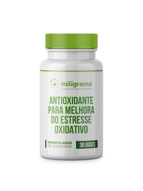 Antioxidante para Melhora do Estresse Oxidativo 30 doses