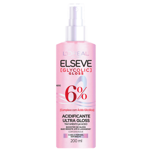 Acidificante Elseve Glycolic Gloss Spray - 200ml