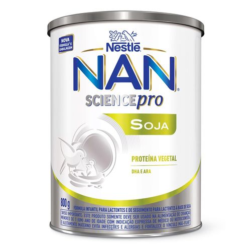 Fórmula Infantil Soy Nan Lata 800g