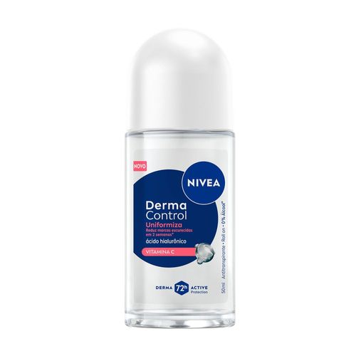 Antitranspirante Roll-On Nivea Derma Control Uniformiza - 50ml